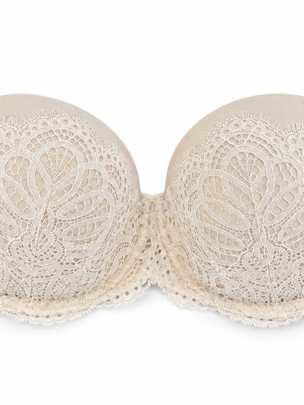 Victoria's Secret Lace Underwire Bra - Cream